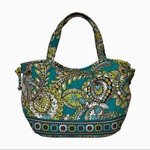 Vera Bradley Retired Peacock Pattern Sherry Bag